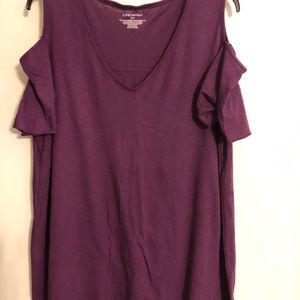 Lane Bryant cold shoulder top.  18/20 size
